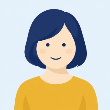 離れて暮らす娘のイラストアイコン